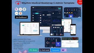 Responsive Web Application Kit Bootstrap 5 Web App UI Kit – Rhythm