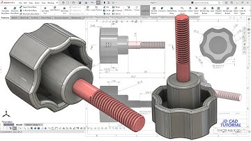 Knob Design in Solidworks ￼Exercise 