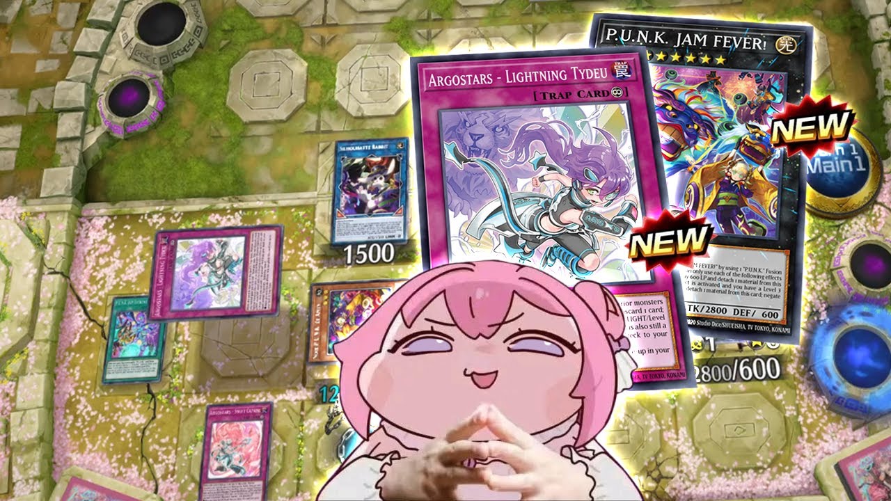 This is why they're in the same pack., ARGOSTARS P.U.N.K! Yugioh Master Duel