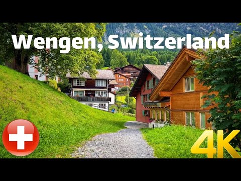 독일 | wengen | 도보 여행 4K
