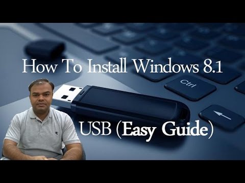Come installare Windows 8.1 da USB Drive a computer (desktop o laptop) in hindi
