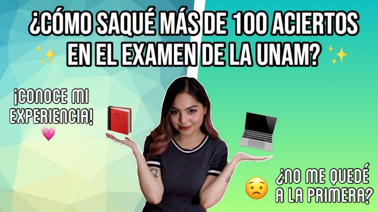 CÓMO SACAR MÁS DE 100 ACIERTOS EN EL EXAMEN DE LA UNAM | LA SECTA DE LOS LIBROS