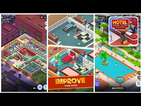 HOTEL empire tycoon walkthrough GAMEPLAY || DS GAMING ||