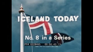 "ICELAND TODAY"  1960s TRAVELOGUE FILM   TRIP TO REYKJAVIK &amp; VISIT TO LOCAL FARMS  GG28465