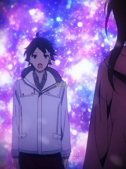 He actually PROPOSED😳 #anime #horimiya #shorts