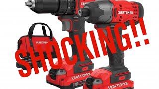 Craftsman Drill and Impact Driver Combo Kit Review