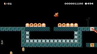 Super Mario Maker - Speed Running Super Mario Maker Levels: Which way to go? by Foxyman1113 - User video