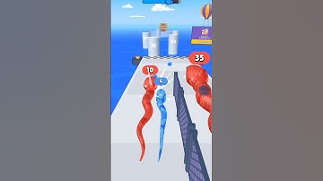 snake run race 3d running game Level2