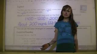 Grade 5 Math Lesson on Estimating Differences (2.6)