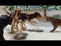 Yutyrannus VS Smilodon ( stop motion )