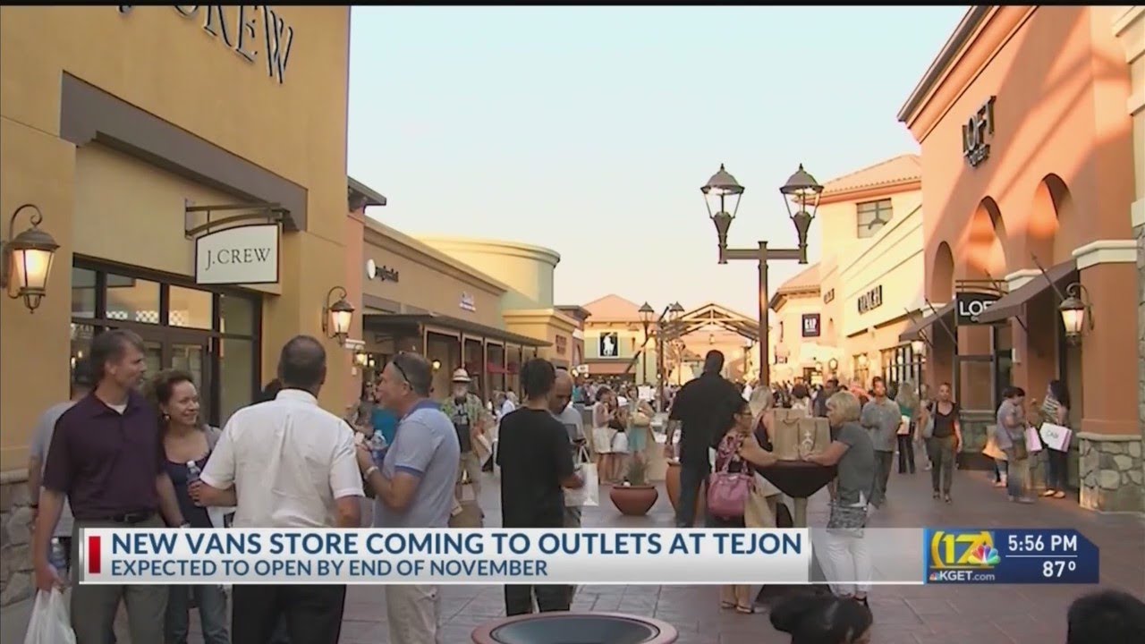 Vans store coming to the Outlets at Tejon - YouTube