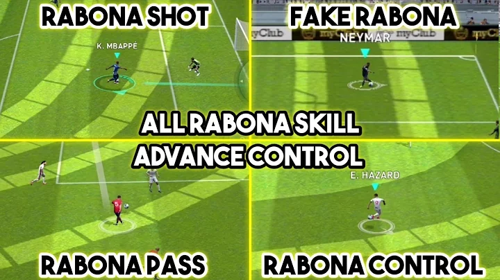 All Rabona Skill Tutorial (Advance Control) eFootball 2022 Mobile