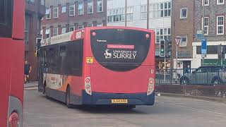 Here is the Stagecoach bus 37267 on the number 72 in Guildford Tuesday 9 September 2025