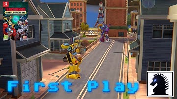 NS First Play - Transformers: Battlegrounds - Act 1, Mission 1: Shadow Falls