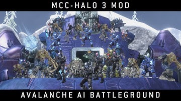 Halo MCC: Halo 3 Mod - Avalanche AI Battleground