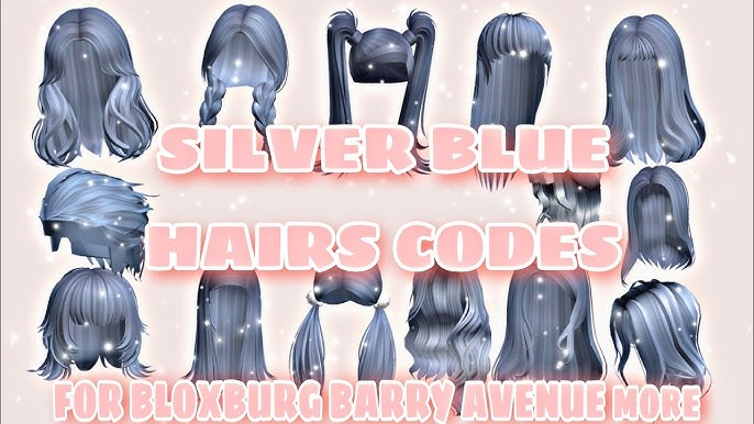 Cool Blue Girl Hair - Roblox Blue Hair Codes - 420x420 PNG