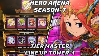 HERO ARENA! GOING 1ST MASTER. [7DS:GRAND CROSS]