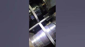 Two roller thread rolling machine #thread #rolling #metal #machine