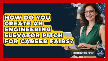 How Do You Create An Engineering Elevator Pitch For Career Fairs? - Your Engineering Future
