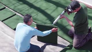 Playsafer Rubber Interlocking Tile Installation  Video