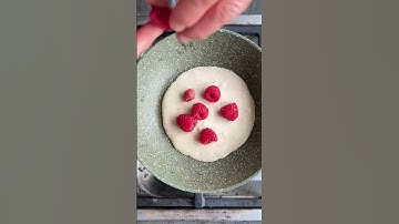 Raspberry Ripple Pancakes #shorts