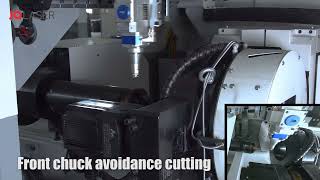 KS120 II tube laser with bundle loader