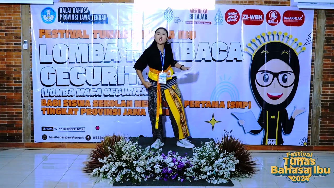 Juara 1 Putri Geguritan SMP FTBI 2024