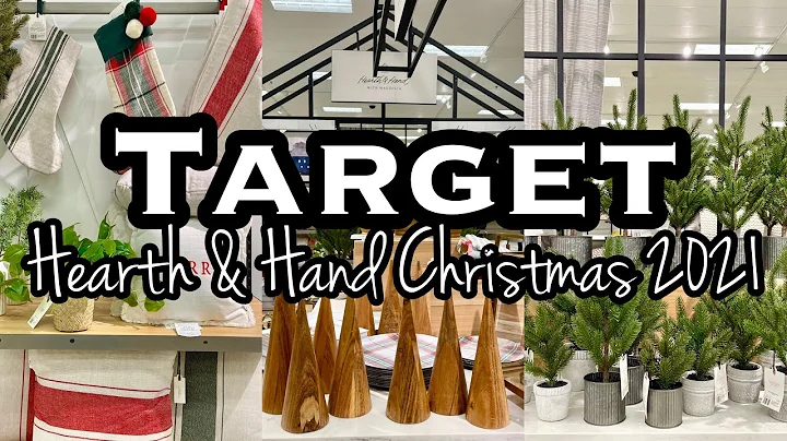 NEW TARGET Hearth & Hand CHRISTMAS DECOR 2021 • SHOP WITH ME