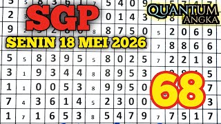 PREDIKSI SGP 18 MEI 2026 / RUMUS KEPALA EKOR SGP / BOCORAN SGP HARI INI
