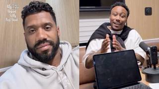 Russell Wilson On Family & Winning The Super Bowl During Tour Bus Ride With Brandon Marshall! 🚍