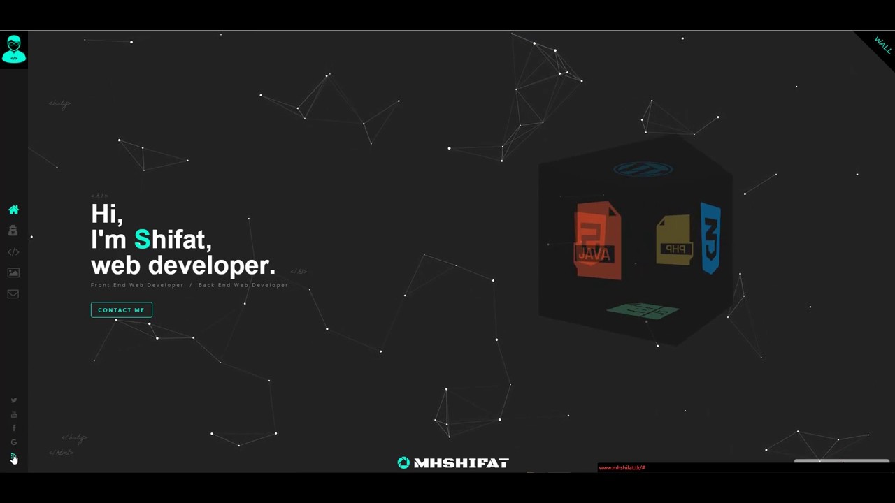 My first project in html, css, and javascript - YouTube