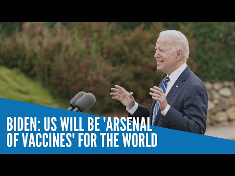 Biden: US will be 'arsenal of vaccines' for the world