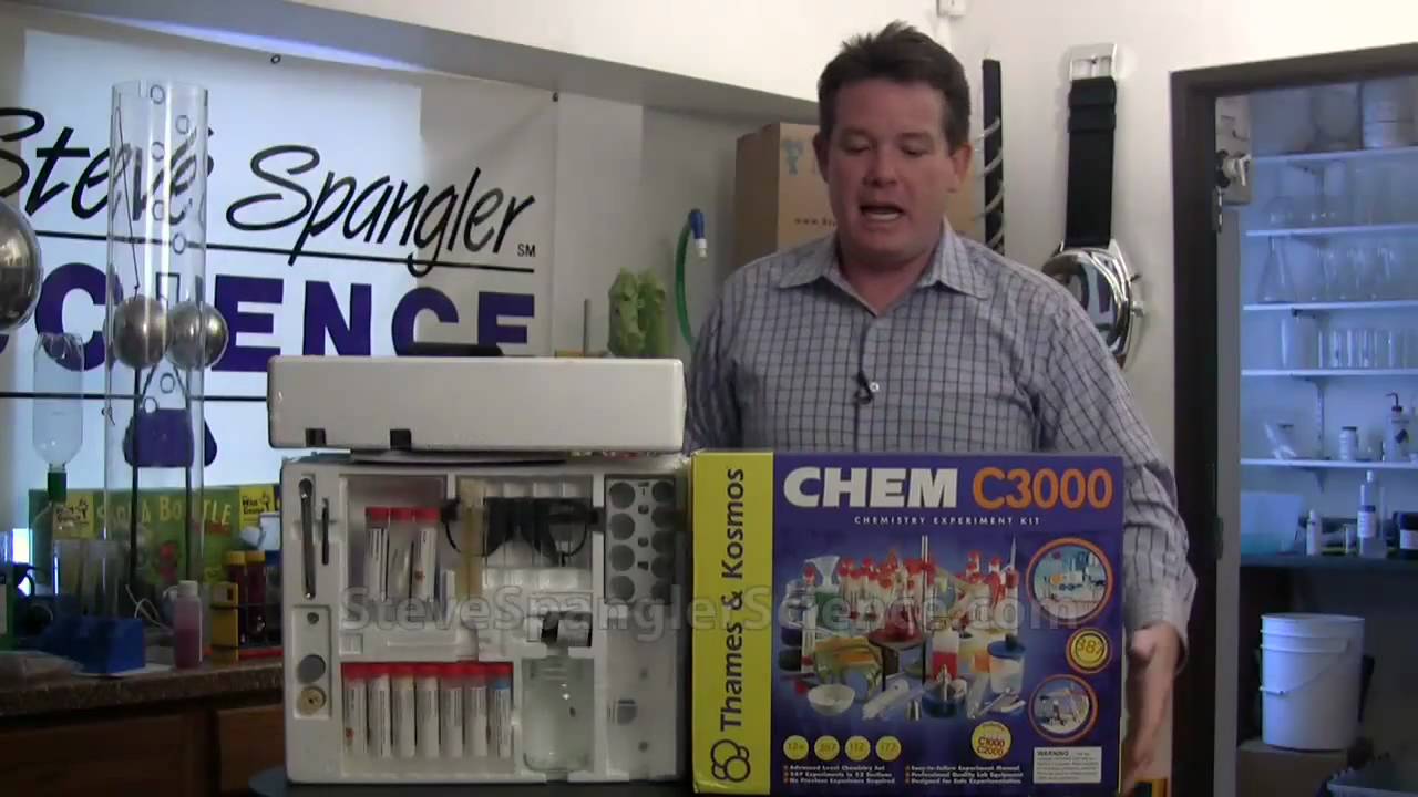 thames and kosmos chem c3000 experiment kit
