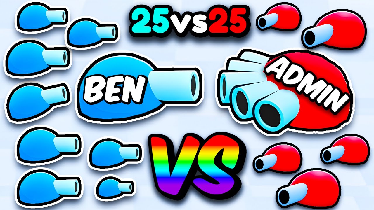 ADMİN GELDİ! 25 TANK VS 25 TANK MODUNU OYNADIK! - Roblox Tank Game ...