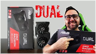 La Increíblemente Fria ASUS Dual Radeon RX 6600