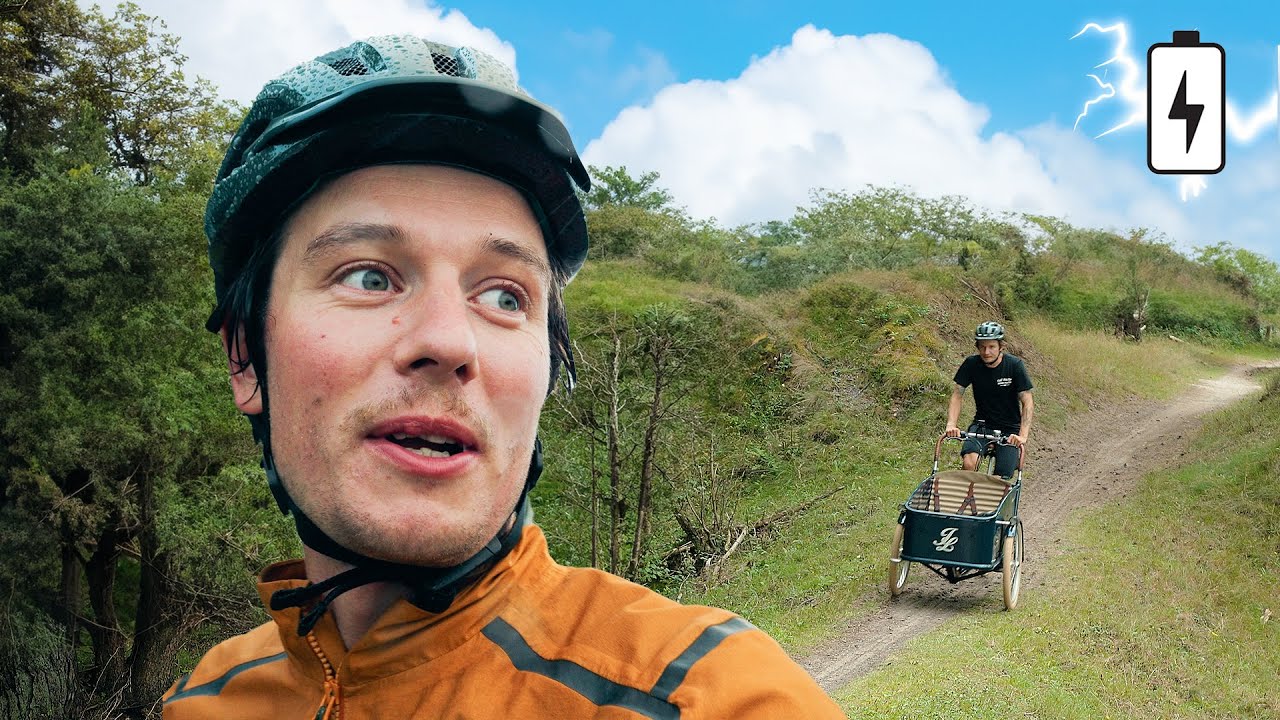 Hoe ver kan je fietsen op een E-Bike? (Bakfiets) - ECO CHALLENGE - YouTube