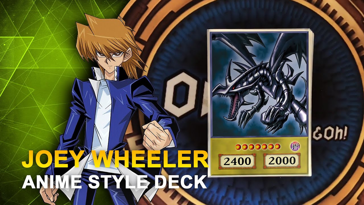 YuGiOh! Joey Wheeler (Version II) Anime Style Orica Deck YouTube