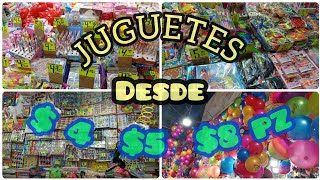 NUEVO PROVEEDOR DE JUGUETES ECONÓMICOS/MERCADO DE LA MERCED/CDMX/* 1