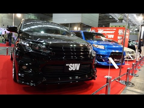 (4K)WAGONIST and SUV booth - Osaka Auto Messe 2015 大阪オートメッセ2015