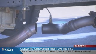 Catalytic converter theft on the rise