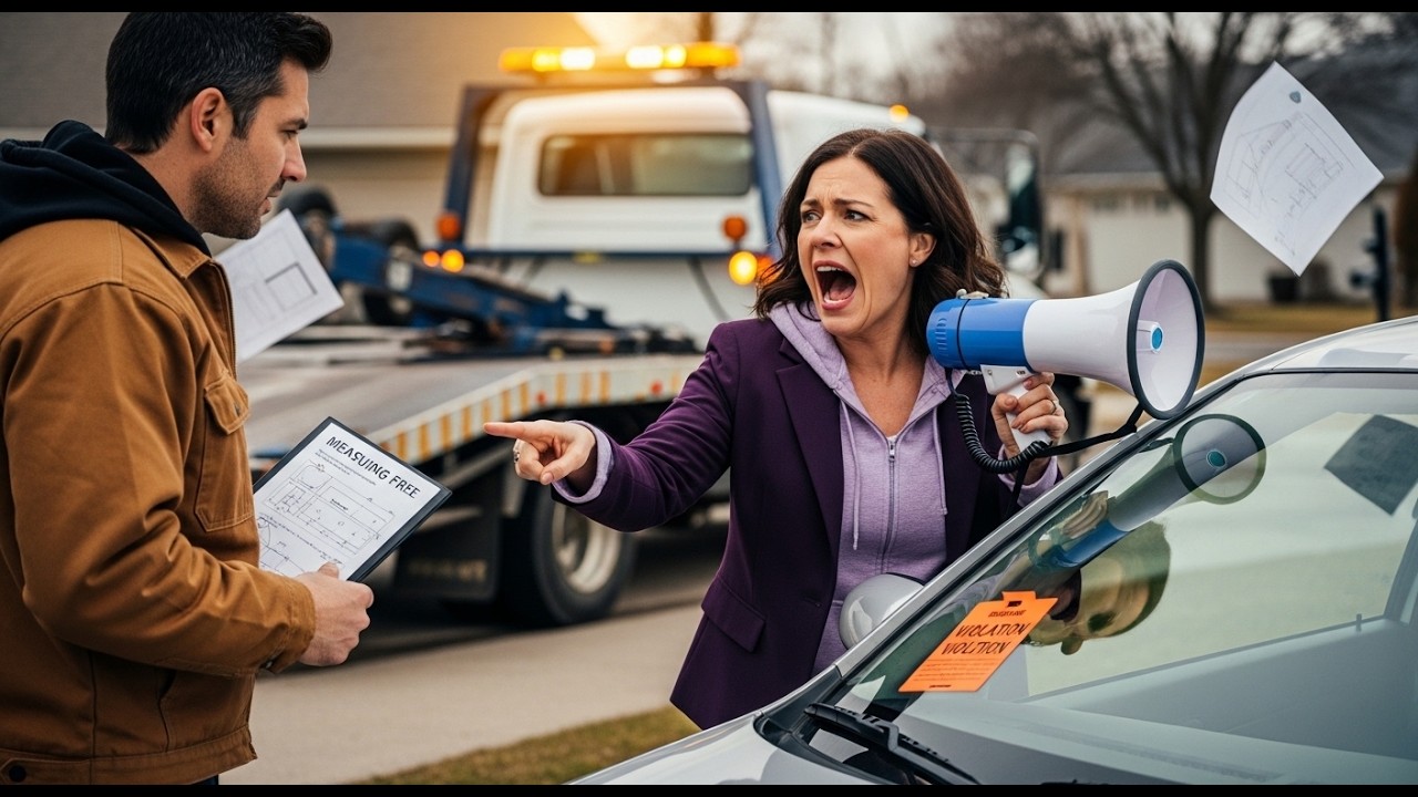 The Tow Truck Pulled Up And The HOA Said I Parked The Wrong Direction