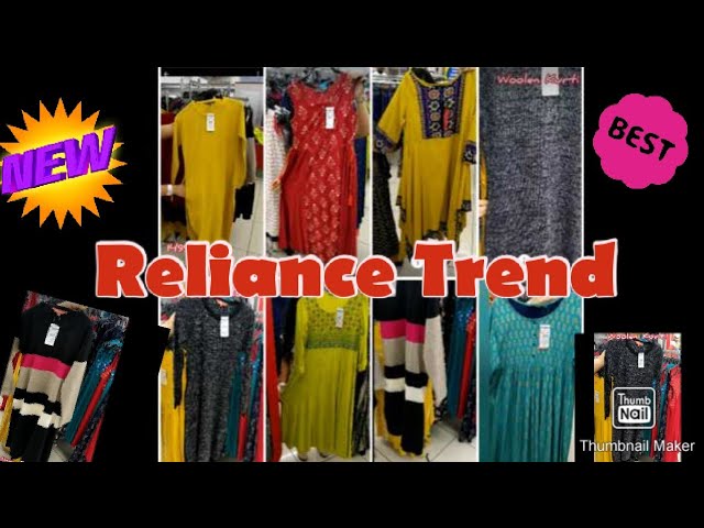 Top 193+ reliance trends woolen kurti best
