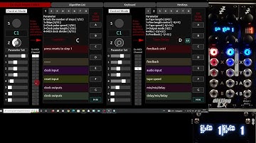 Disting MK4/EX dual mode Editor with touchOSC