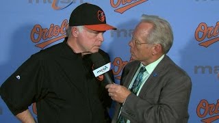 BAL@TOR: Showalter, Jimenez discuss Orioles' 4-0 win