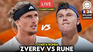 🔴 NOVAK DJOKOVIC - FRAN CERÚNDOLO [4R ROLAND GARROS] - COMENTANDO EN DIRECTO