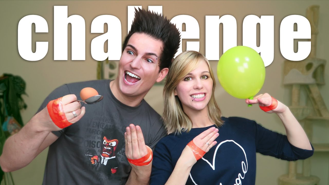 NO THUMBS CHALLENGE | LunaDangelis