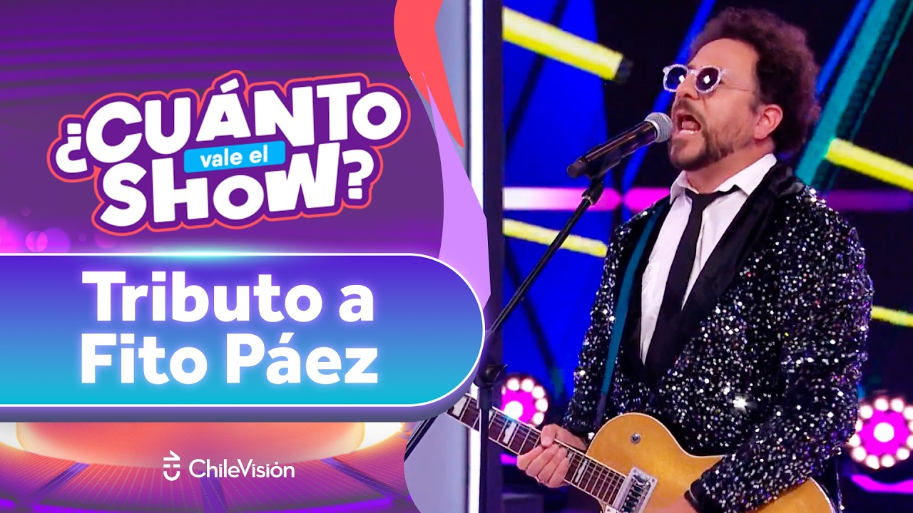 ¡IGUALITO AL ORIGINAL! Gonzalo Tapia sorprendió con su tributo a Fito Páez - Cuánto Vale El Show