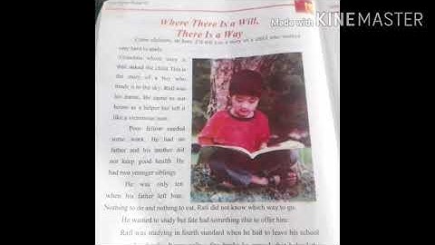 3rd  English Where There is A Will,There