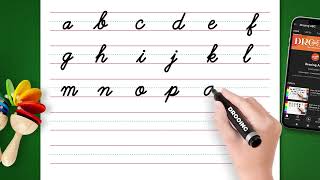 Small Alphabet Writing On Paper Write Abcd For Kids Alphabet Chart Drooing Abc
