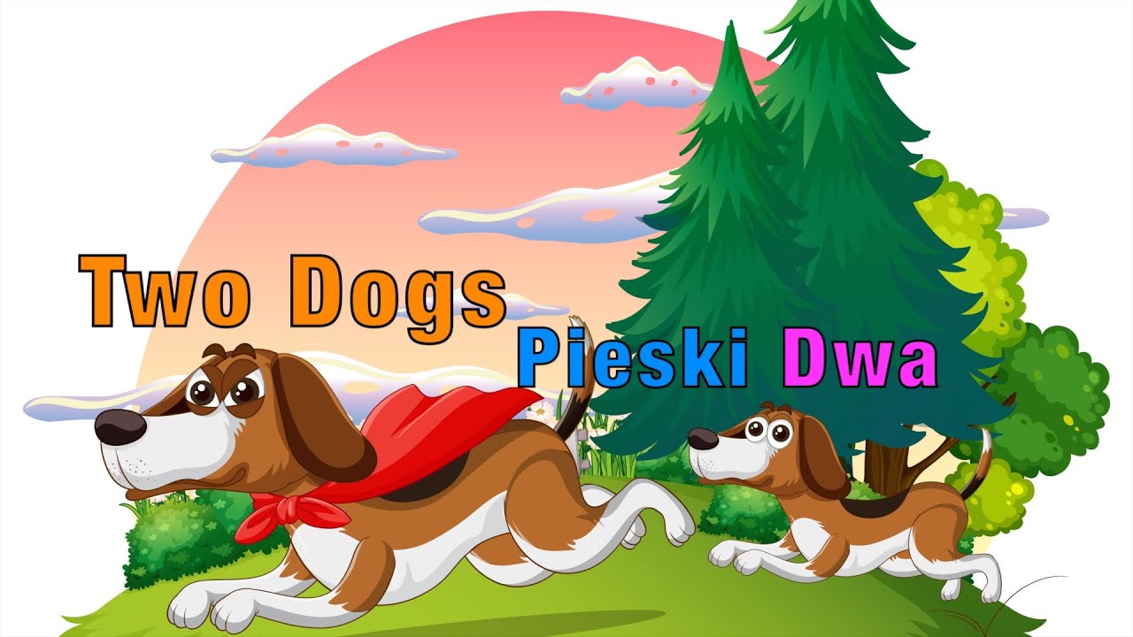 Piosenki dla dzieci - Pieski małe dwa Two Dogs キッズソング Kids Songs - Lagu ...